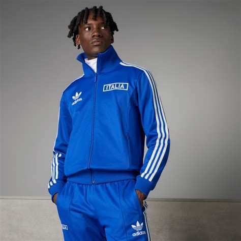 adidas herren tracktop spo beckenbauer|italian Beckenbauer track top.